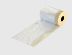Abdeckfolie mit Klebeband