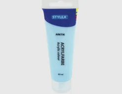 Acrylfarbe eisblau pastell