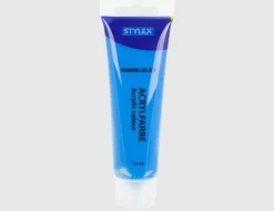 Acrylfarbe himmelblau