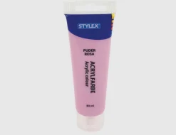 Acrylfarbe puderrosa pastell