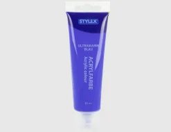 Acrylfarbe ultramarinblau