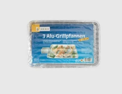 Alu Grillpfanne 3 Stück