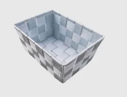 Aufbewahrungskorb Silber S