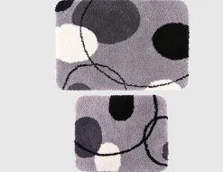Badgarnitur Bubbles II grau