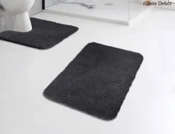Badgarnitur Goa Schwarz Hänge-WC