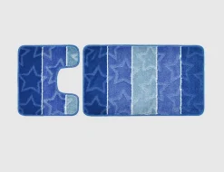 Badgarnitur Star blau