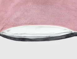 Bettwäsche Uni Anthrazit, Rosé