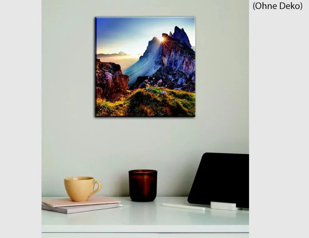 Bild Berglandschaft im Morgenlicht