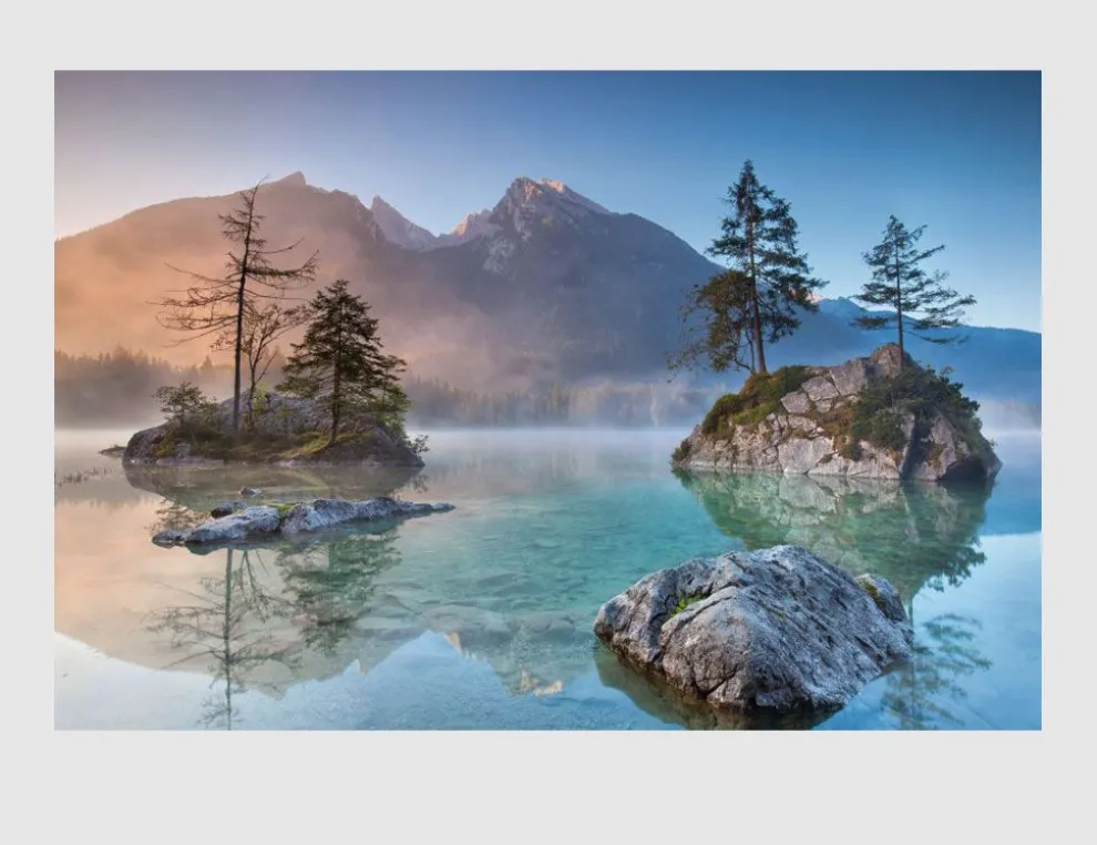 Bild Felsen im See