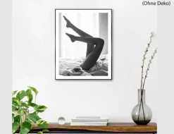 Bild Slim Frame Black Beine Frau