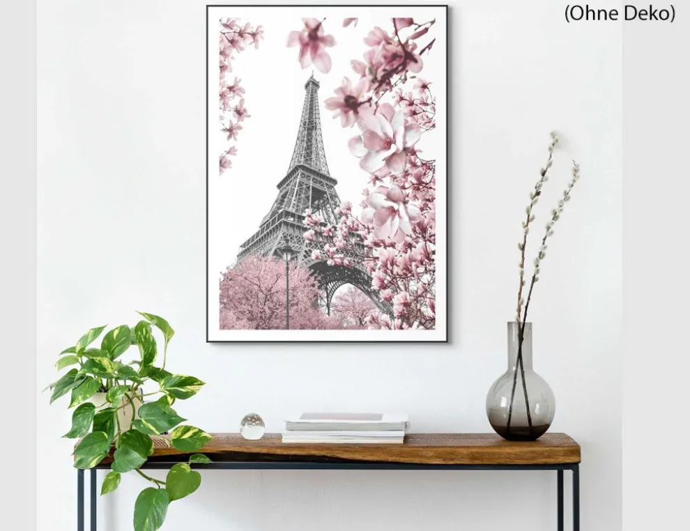 Bild Slim Frame Black Eiffelturm