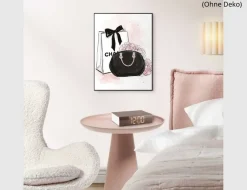 Bild Slim Frame Black Fashion Bags 30x40cm