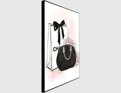 Bild Slim Frame Black Fashion Bags 30x40cm