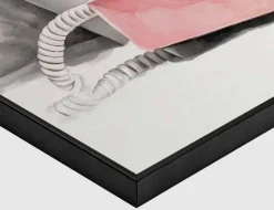 Bild Slim Frame Black Fashion Calling 50x70cm