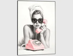 Bild Slim Frame Black Fashion Calling 50x70cm