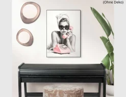 Bild Slim Frame Black Fashion Calling 50x70cm