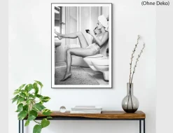 Bild Slim Frame Black Frau