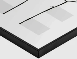 Bild Slim Frame Black Herein Gedackelt 30x40cm