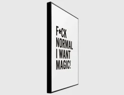 Bild Slim Frame Black I Want Magic 20x30cm