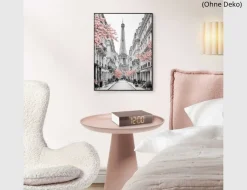 Bild Slim Frame Black Paris Street 30x40cm