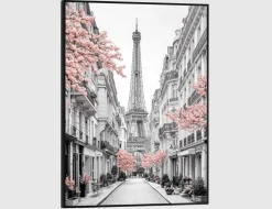 Bild Slim Frame Black Paris Street 30x40cm