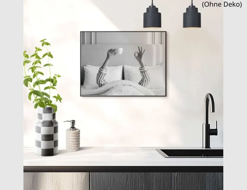 Bild Slim Frame Black Perfection 30x40cm