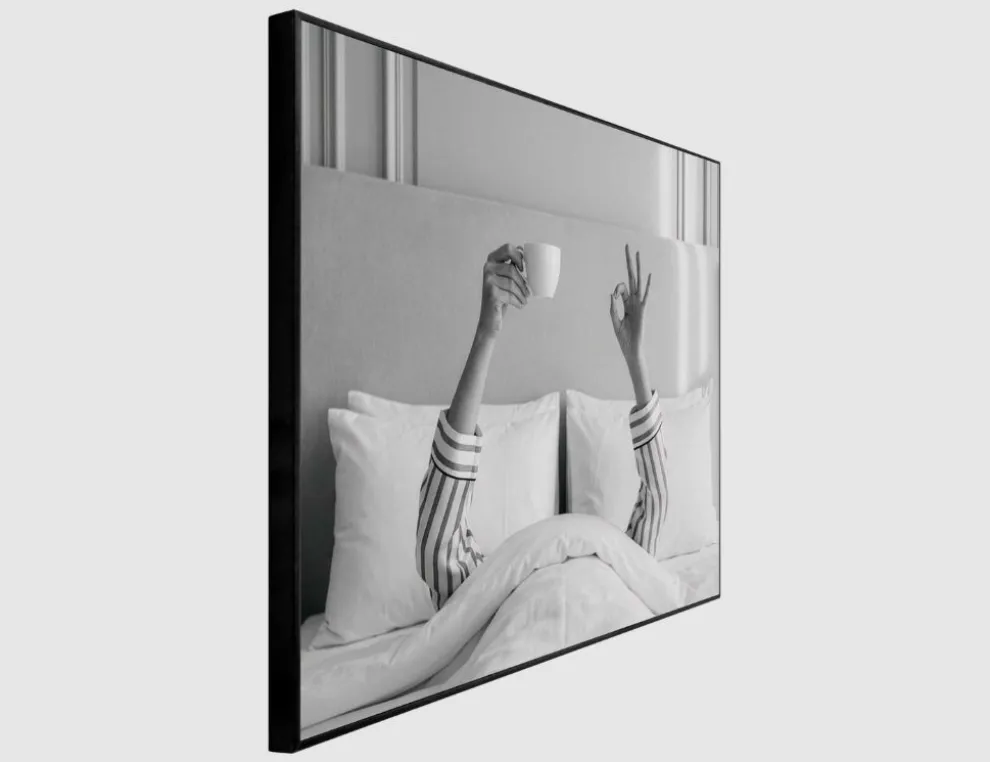 Bild Slim Frame Black Perfection 30x40cm