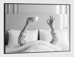 Bild Slim Frame Black Perfection 30x40cm