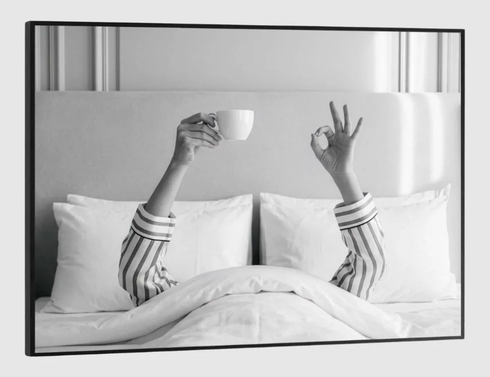 Bild Slim Frame Black Perfection 30x40cm