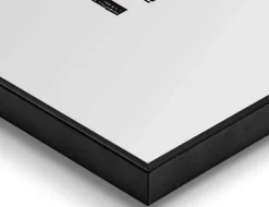 Bild Slim Frame Black think happy