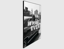 Bild Slim Frame Black What Ever 50x70cm