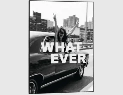 Bild Slim Frame Black What Ever 50x70cm