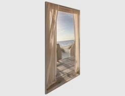 Bild Slim Frame Wood Beach Wind 50x70cm