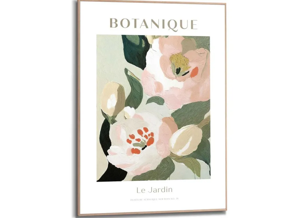 Bild Slim Frame Wood Botanique