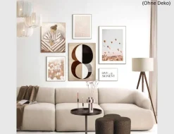 Bild Slim Frame Wood Cotton Pops 30x40cm