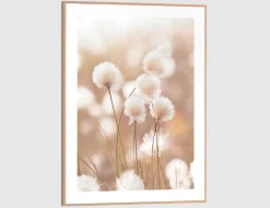 Bild Slim Frame Wood Cotton Pops 30x40cm