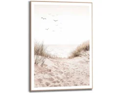 Bild Slim Frame Wood Dünen
