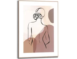 Bild Slim Frame Wood Frau