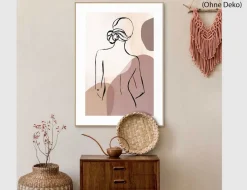 Bild Slim Frame Wood Frau