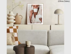 Bild Slim Frame Wood Relaxing Time 30x40cm
