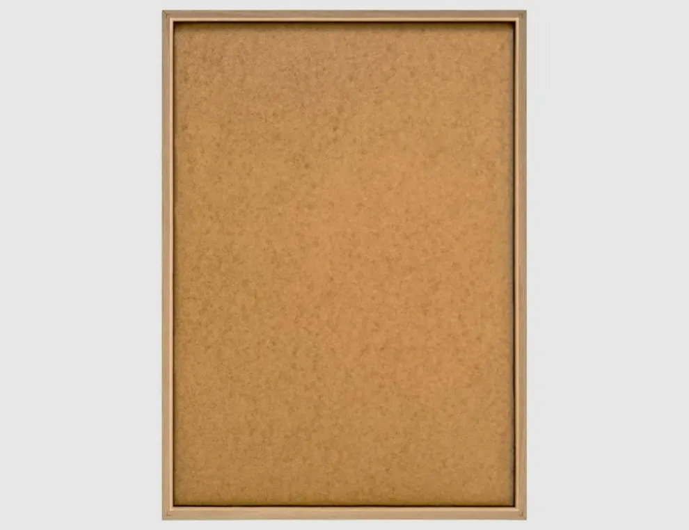 Bild Slim Frame Wood Summer Lady 50x70cm