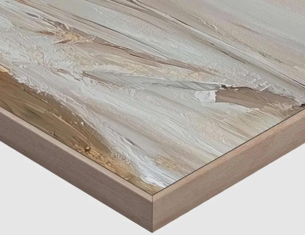 Bild Slim Frame Wood Summer Lady 50x70cm