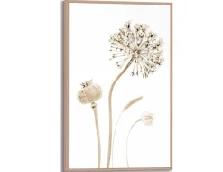 Bild Slim Frame Wood Trockenblumen
