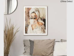 Bild Slim Frame Wood Waking up