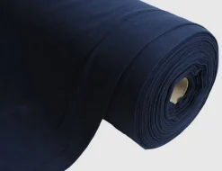 Bündchenstoff uni blau