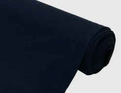 Bündchenstoff Uni Dunkelblau