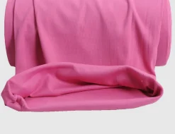 Bündchenstoff uni pink
