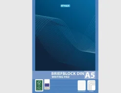 Briefblock liniert