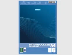 Briefblock liniert