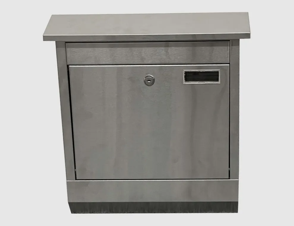 Briefkasten mit Zeitungsfach